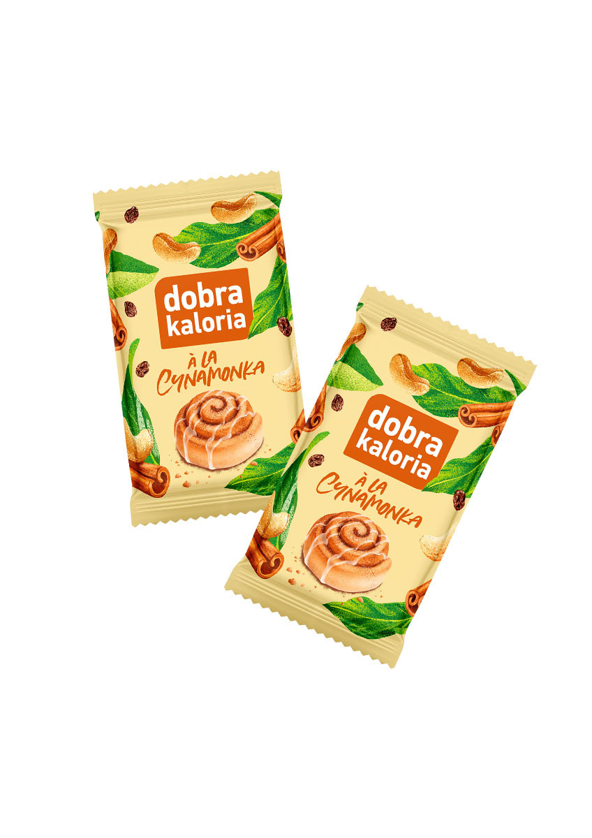 O smaku ciast - Mini batoniki à la cynamonka - 102g - produkt dobrakaloria.pl 2