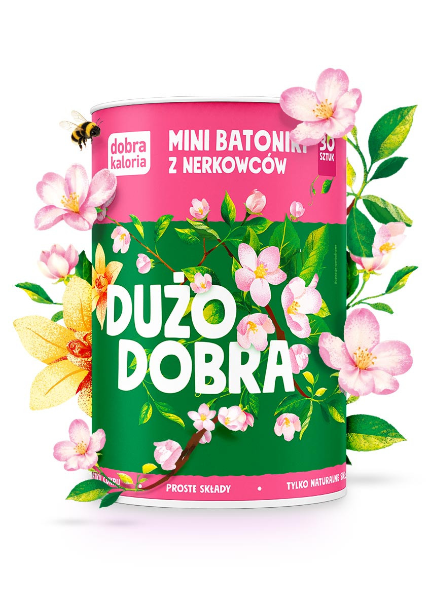 O smaku ciast - Tuba prezentowa -  Dużo dobra 516g - produkt dobrakaloria.pl 1