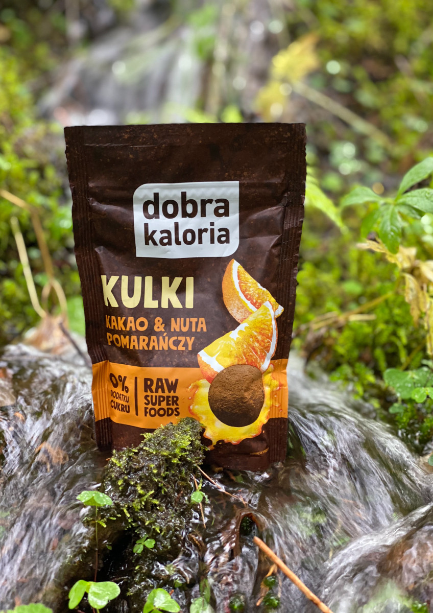 Wszystkie produkty - Kulki kakao & nuta pomarańczy - 65g - produkt dobrakaloria.pl 2