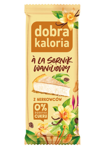 Baton z nerkowców à la sernik waniliowy - 35g - produkt 2