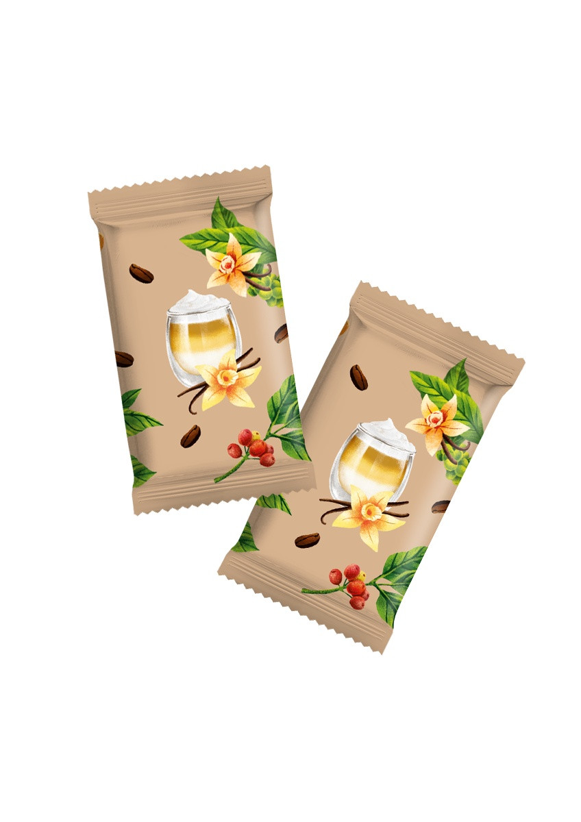 O smaku deserów - Mini batoniki à la latte waniliowe - 102g - produkt dobrakaloria.pl 1