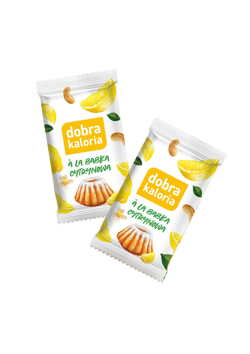 Wszystkie produkty - Mini batoniki à la babka cytrynowa - 102g - produkt dobrakaloria.pl 1