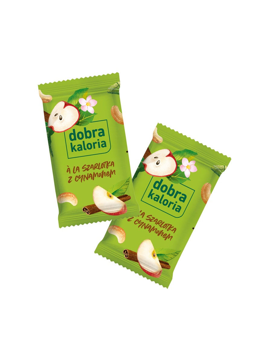 O smaku ciast - Mini batoniki à la szarlotka z cynamonem - 102g - produkt dobrakaloria.pl 2