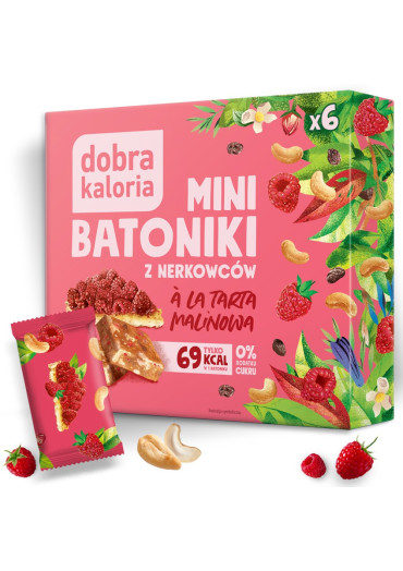 Mini batoniki à la tarta malinowa - 102g
