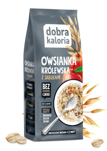 Owsianka królewska z jabłkami - 320g