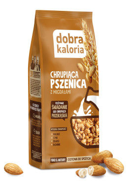 Chrupiąca pszenica z melasą i migdałami - 120g