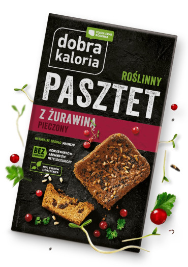 Roślinny Pasztet z żurawiną