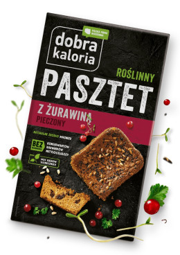Roślinny Pasztet z żurawiną