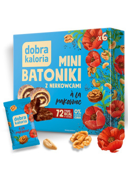 Mini batoniki o smaku à la makowiec - 108g