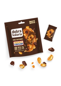 Mini batoniki orzeszki & czekolada - 108g