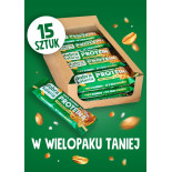 Zestawy słodyczy - Baton proteinowy krem orzechowy & sól 15 x 45g - produkt 1