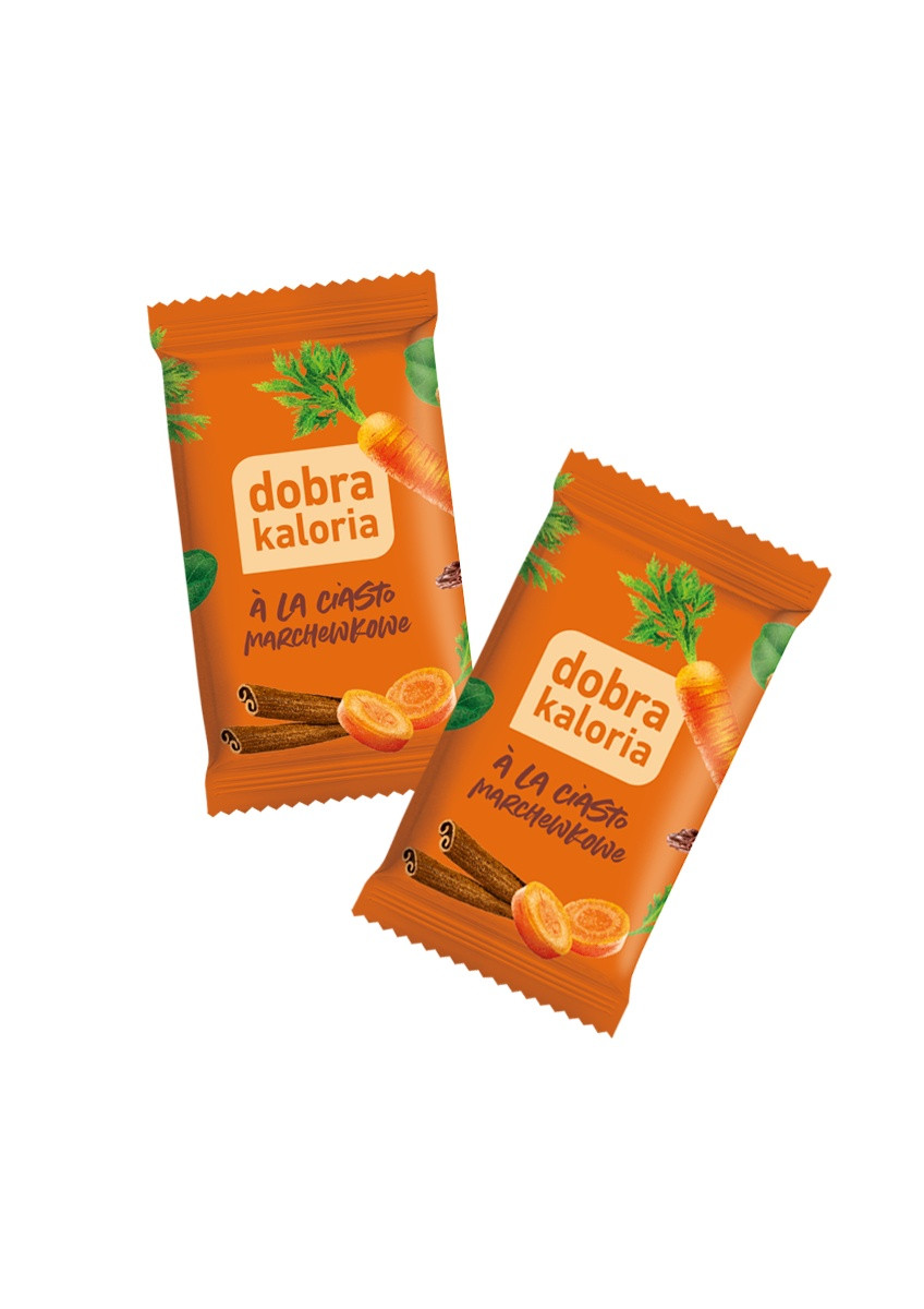 O smaku ciast - Mini batoniki o smaku à la ciasto marchewkowe - 102g - produkt dobrakaloria.pl 2