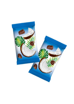 Mini batoniki kokos & czekolada - 102g - produkt 2