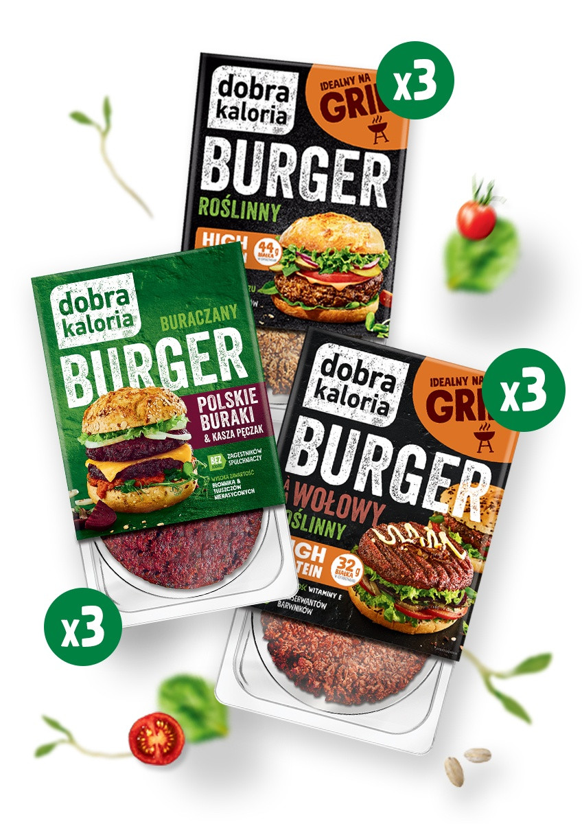 Średni - Średni zestaw burgerów -10% - produkt dobrakaloria.pl 1