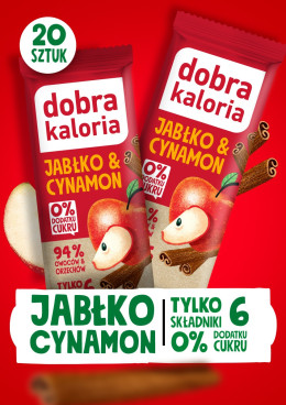 Zestaw jabłko & cynamon 20szt