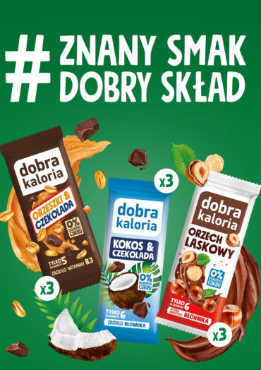 Zestaw 9 batonów - Znany Smak Dobry Skład