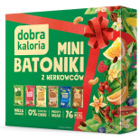 Mini batoniki - 6 sztuk - Zestaw - Mini batoników z nerkowców 6 smaków - produkt 1