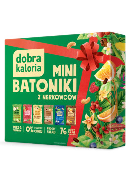 Zestaw - Mini batoników z nerkowców 6 smaków
