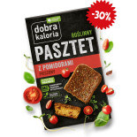 Promocje z krótką datą - Roślinny Pasztet z pomidorami - krótka data 220g - produkt 1