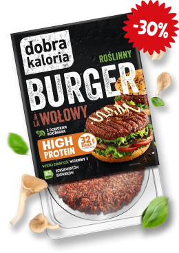 Roślinny Burger à la wołowy - krótka data