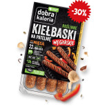 Promocje z krótką datą - Roślinne Kiełbaski węgierskie - krótka data 180g - produkt 1