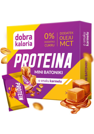 Mini batoniki PROTEIN z olejem MCT - 102g