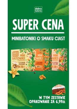 Mini batoniki - o smaku ciast