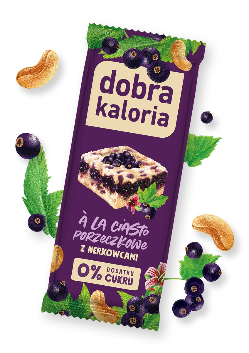 Wszystkie produkty - Baton o smaku à la ciasto porzeczkowe - 35g - produkt dobrakaloria.pl 1