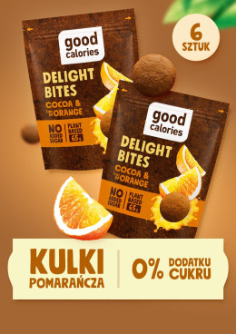 6 paczek -kulki pomarańczowe Good Calories
