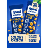 Promocje - 20 batonów - Solony Orzech - Good Calories - produkt 1
