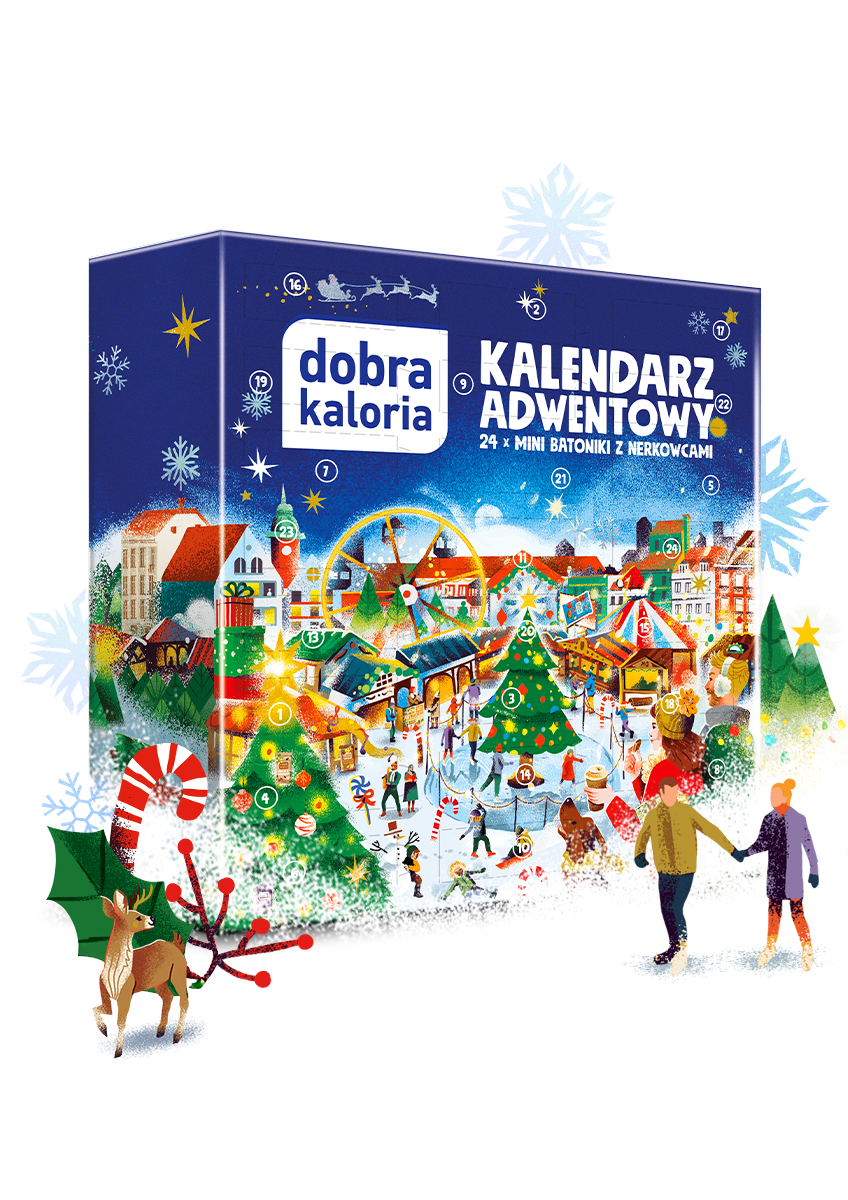 Na prezent - Kalendarz Adwentowy - produkt dobrakaloria.pl 2