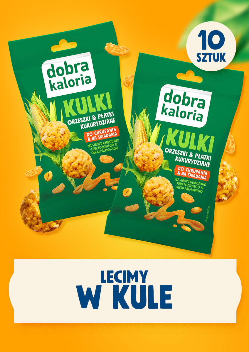 W zestawie taniej - MEGA PAKA - Kulki orzeszki & płatki kukurydziane - produkt dobrakaloria.pl 1