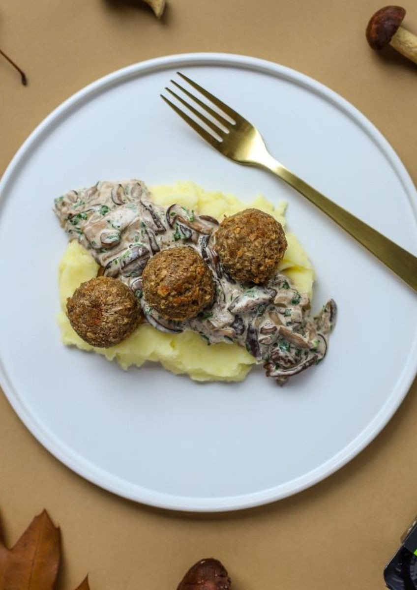 Szybkie obiady - Roślinne Klopsiki - 180g - produkt dobrakaloria.pl 2