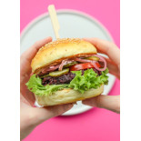 Zdrowy grill - Burger buraczany - 170g - produkt 2