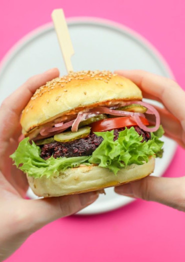 Burger buraczany - 170g - produkt 2