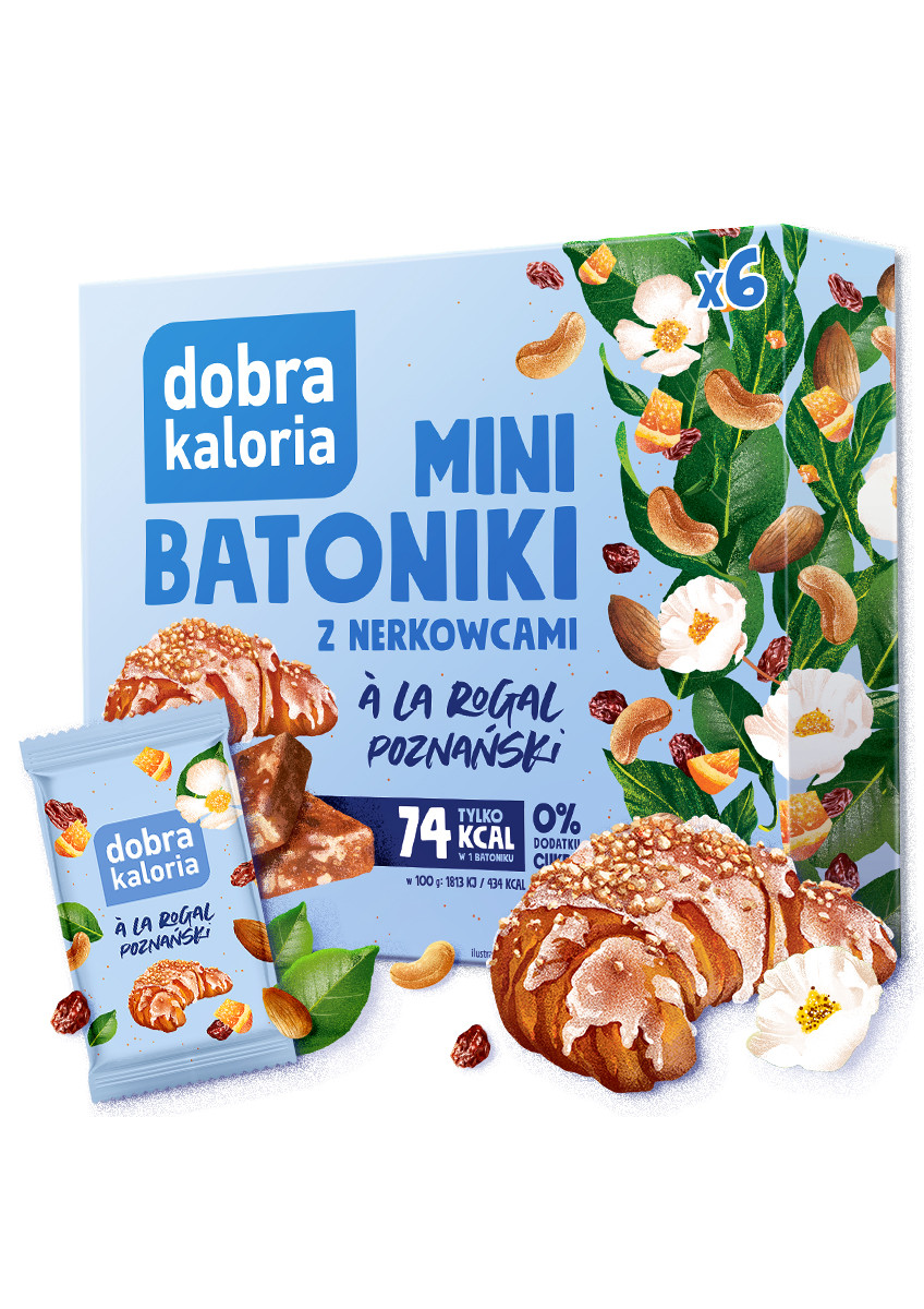 O smaku ciast - Mini batoniki à la rogal poznański - 102g - produkt dobrakaloria.pl 1
