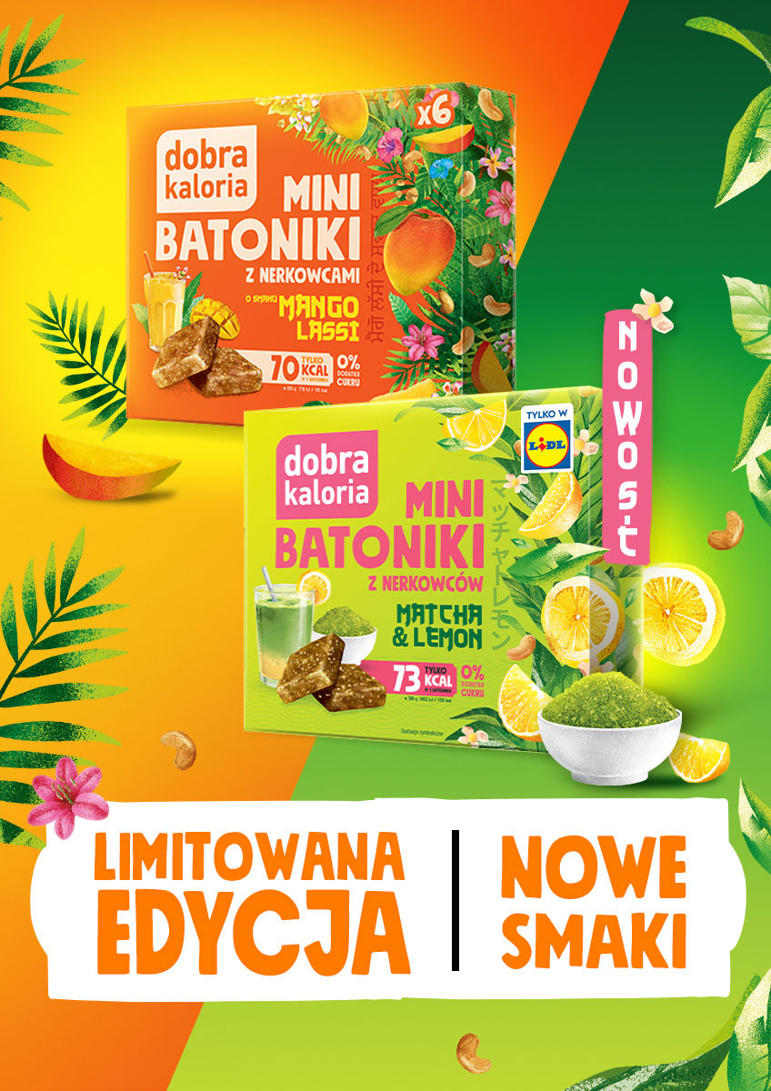 Zestawy słodyczy - Zestaw Matcha & Mango - produkt dobrakaloria.pl 1