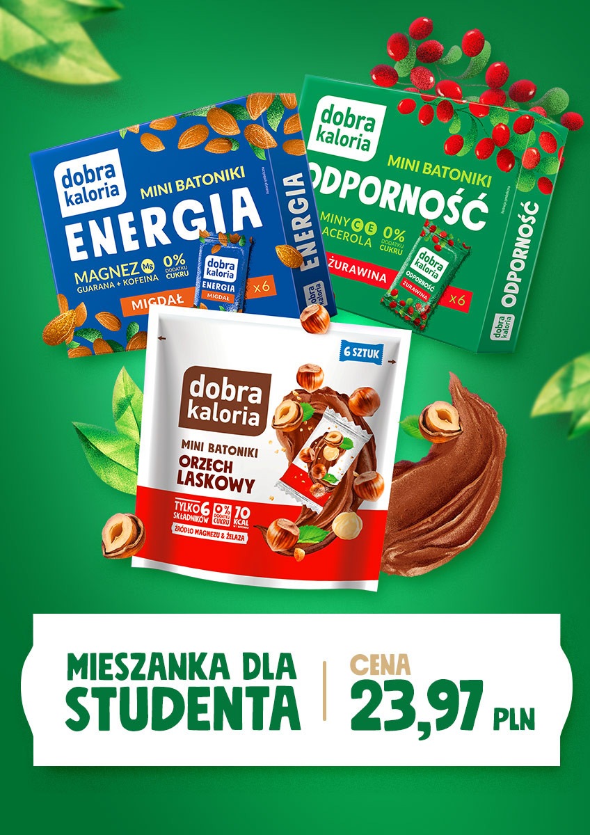 W zestawie taniej - Mieszanka dla studenta - produkt dobrakaloria.pl 1