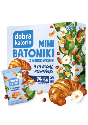 Mini batoniki à la rogal poznański - 102g
