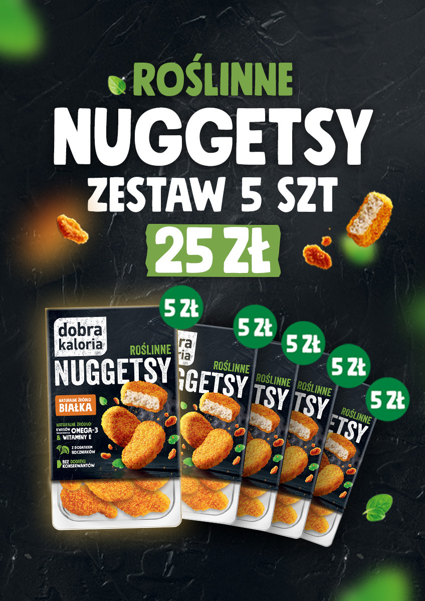 Zestawy niemięs - Zestaw Roślinne Nuggetsy - produkt dobrakaloria.pl 1