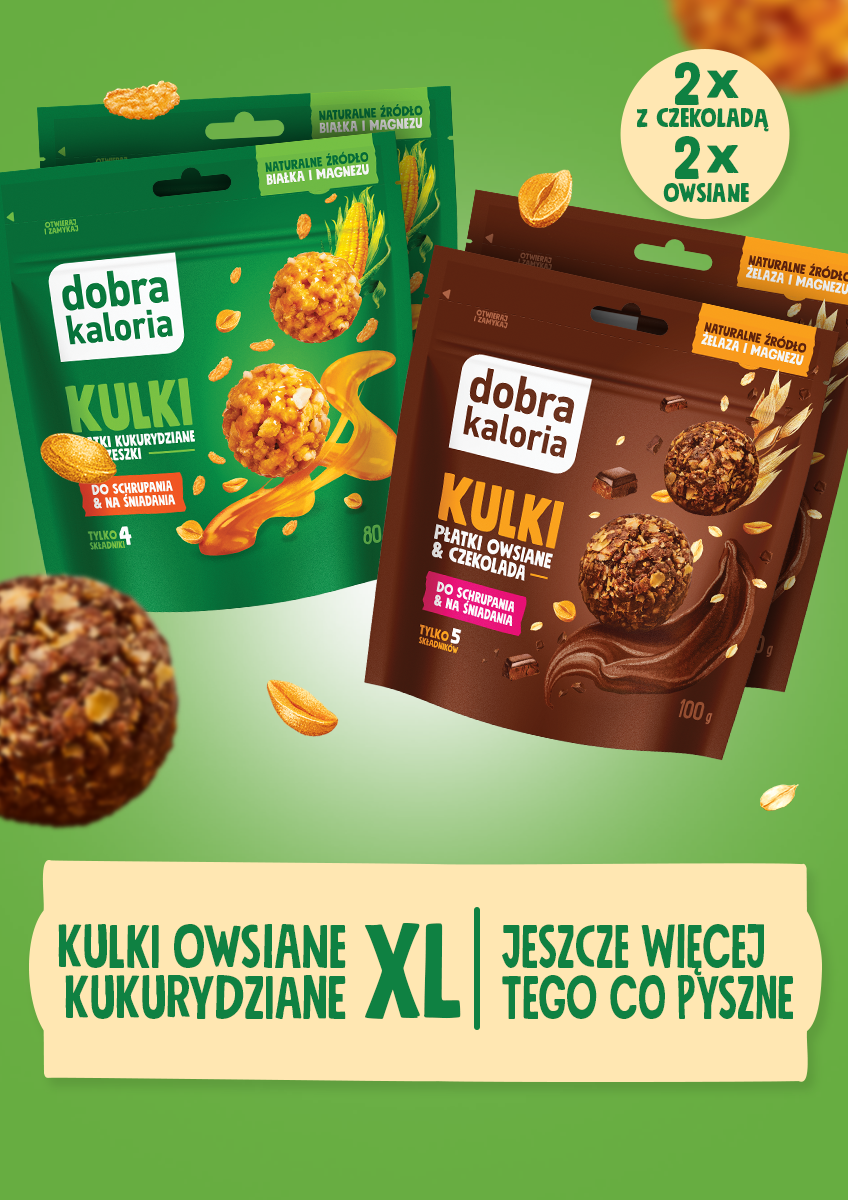 W zestawie taniej - Zestaw kulek XL - Jeszcze więcej tego co pyszne - produkt dobrakaloria.pl 1