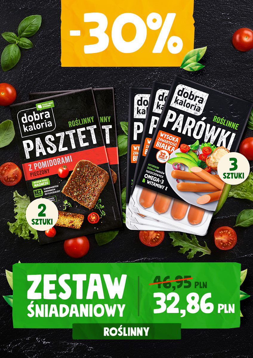 Zestawy niemięs - Zestaw śniadaniowy - Dzień bez mięsa - produkt dobrakaloria.pl 1