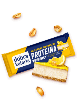 Baton PROTEIN lemon cheesecake z niskim IG 45g