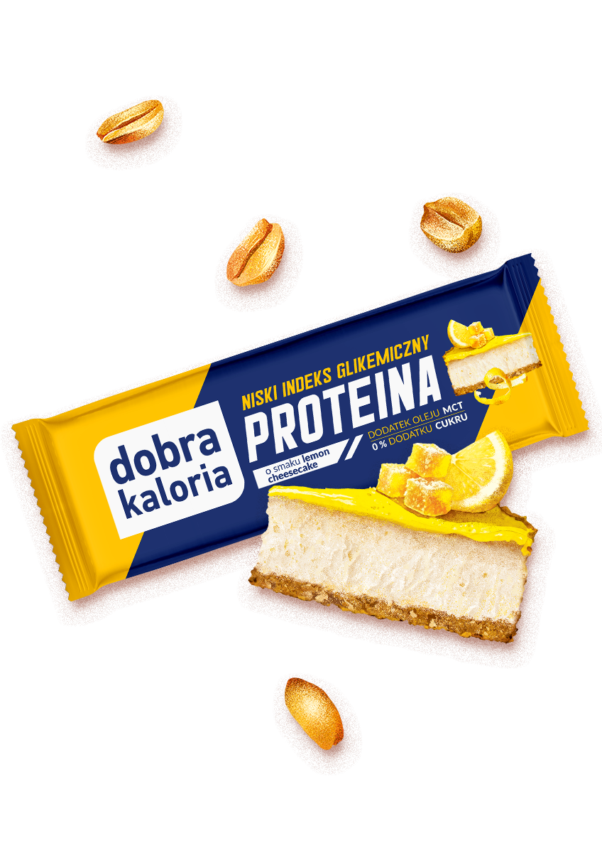 W zestawie taniej - Batony proteinowe z niskim IG 3 smaki - produkt dobrakaloria.pl 3