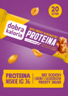Baton PROTEIN karmel z niskim IG 20 x 45g