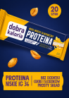 Baton PROTEIN lemon cheesecake z niskim IG 20 x 45g