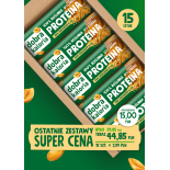 Zestawy słodyczy - Baton proteinowy krem orzechowy & sól 15 x 45g - produkt 1
