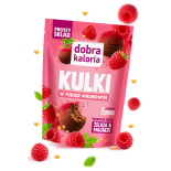 Kulki w pudrze owocowym - Kulki w pudrze malinowym 65 g - produkt 1