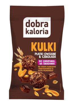 Kulki płatki owsiane & belgijska czekolada - 40g. Krótka data - produkt 2