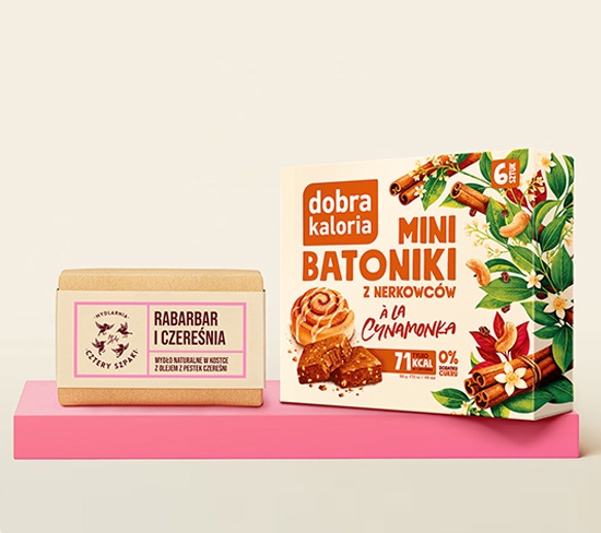 Karmimy ciało tym, co naturalne - mini batoniki